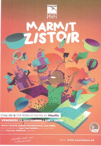 Marmit Zistoir du 23 septembre : contes et musiques