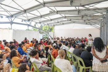 Rencontres académiques d’élèves conteurs au Colosse à St André
